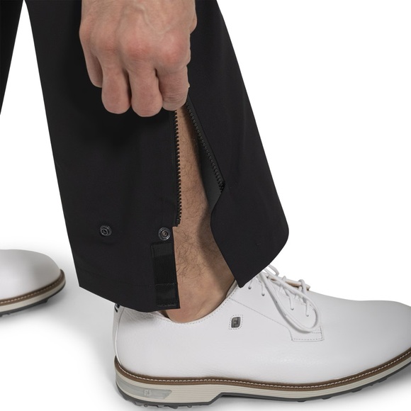 DryJoys by FootJoy Black Golf Trousers -Size M - Picture 2 of 8